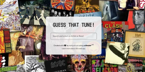 A Screenshot of I know that song app